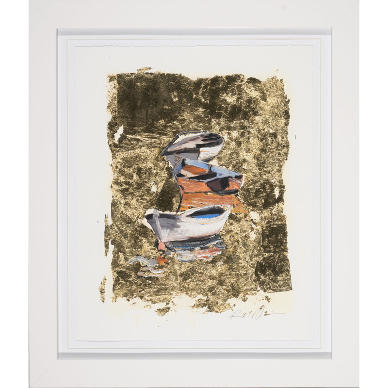 Gold Coast Boat 3 Print by Robert Robinson