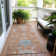 Machine Washable Indoor/Outdoor Chantille ACN1154 Orange Rug