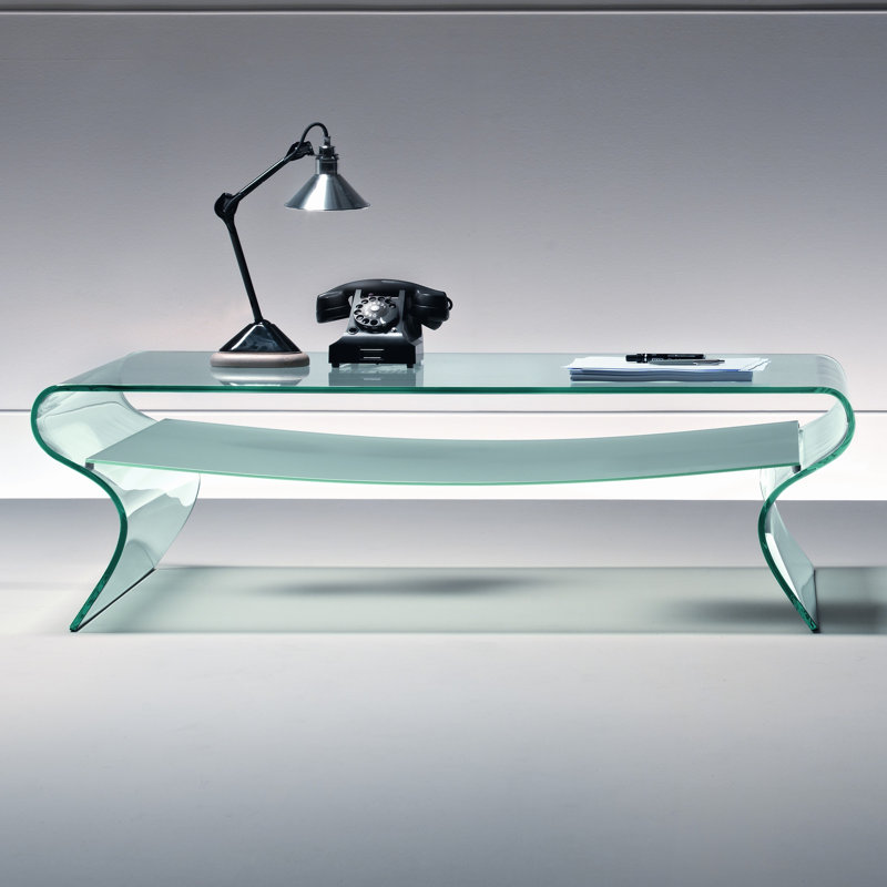 Gainesville Four Leg Coffee Table, 102.5 cm / Transparent