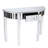 100cm Glass Top Console Table