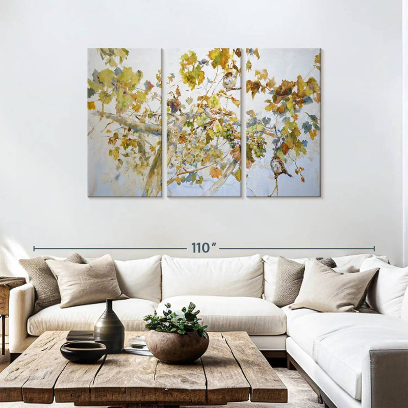 Harnek Grapes Tree, 48" H x 74" W