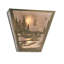 2 - Light Flush Mounted Sconce