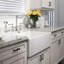 Houzer Farmhouse Platus Apron Front 30 Inch Fireclay Single Bowl Kitchen Sink-14353759