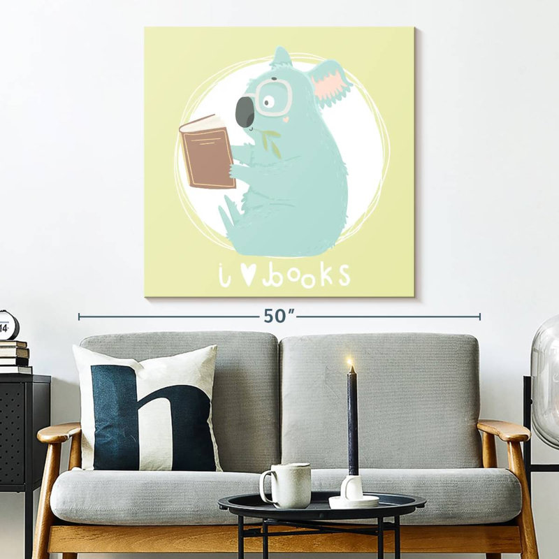 Ashelle Reading Koala, 33" H x 33" W