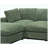 Corduroy Reversible Modular Sectional Sofa, Convertible Customizable Couch for Living Room, Apartment, Studio-129030400-129030403