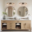 Éclairage pour meuble-lavabo à 3 lumières Yedidal