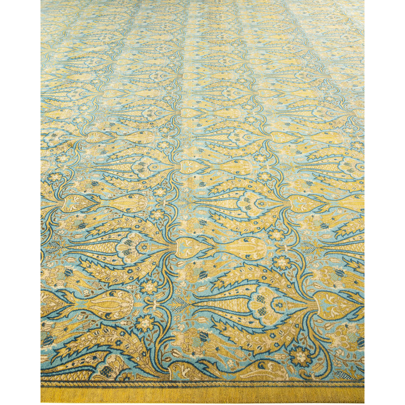 Classic One-of-a-Kind 12' 2" x 15' 0" Hand Knotted Area Rug