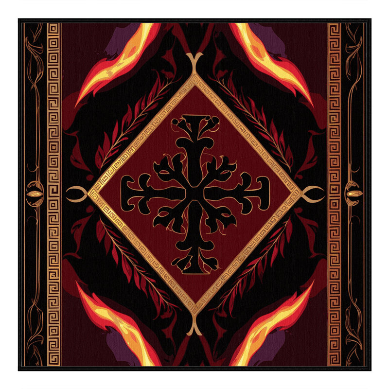 Regal Stanza Rug, Square 3'