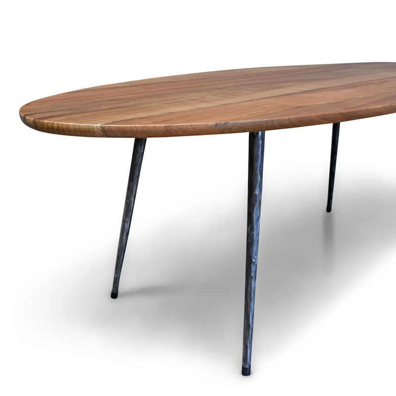 Table basse à 4 pieds, Noyer clair