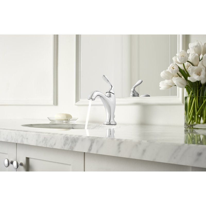 Robinet de baignoire romaine à fixation sur plateau à poignée simple Northcott, Chrome poli