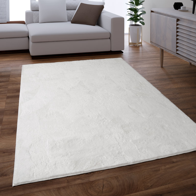 Anartz Solid Colour Shag Area Rug, Rectangle 200 x 290cm