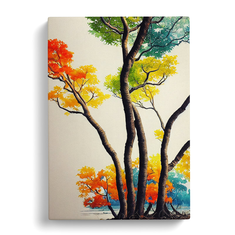 Intoxicating Tree - Wrapped Canvas Print, 50cm H x 35cm W