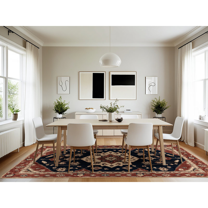 Machine Washable Persian Brown Area Rug, Rectangle 7' x 10'