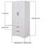 2 Door Metal Wardrobe