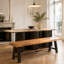 Banc de pique-nique en teck Testwuide-254915573