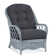 Chaise avec accoudoirs en rotin Everglade