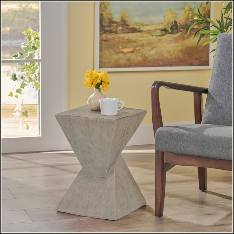 Table d'appoint Modern, Gris clair