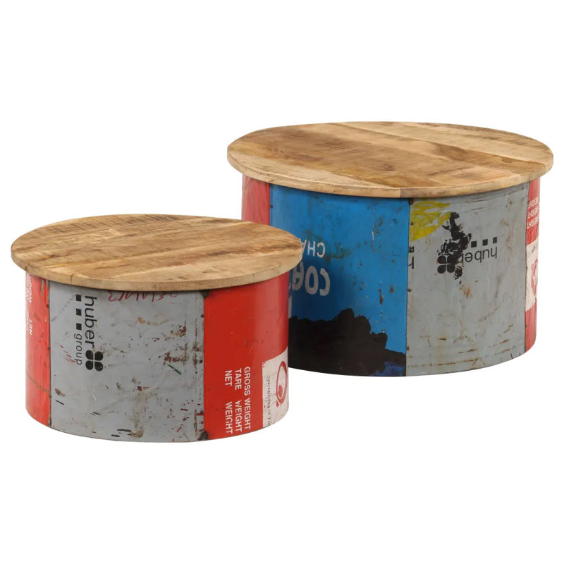 Baggett Drum Coffee Table