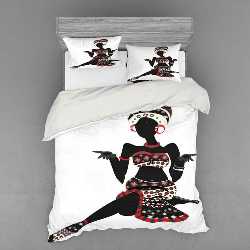 Eclectic Polyester Duvet Cover