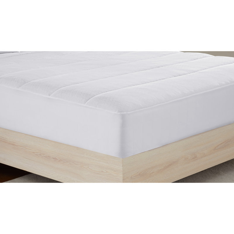 Serta Power Chill White Twin Mattress Topper with Stain Protection