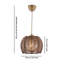 Chidalu - Light Natural LED Pendant