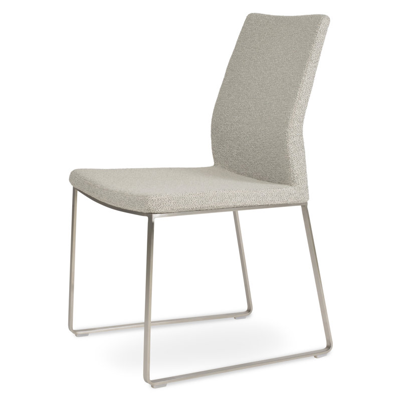Chaise d'appoint Pasha, Similicuir cannelle