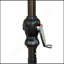 Parasol sophistiqué solaire de 9 pi x 7 pi, parasol de patio éclairé à DEL pour table ou base avec inclinaison et manivelle, parasol d'extérieur pour jardin, terrasse, cour, piscine, plage, brun
