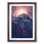 Glowing Mountain in Banff Canada - Picture Frame Painting Print-56925151-56925152
