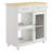Modway Culinary Kitchen Cart With Towel Bar-88849738