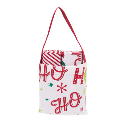 Ensemble de 3 sacs-cadeaux Ho Ho Ho