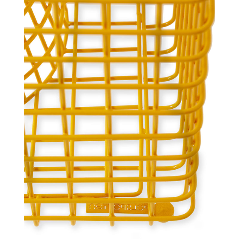 ZigZag Wire Table, Yellow