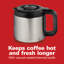 Cafetière programmable avec carafe thermique 12 tasses Hamilton Beach®