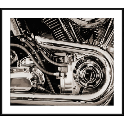 Motorcycle Details 1 Giclee Print