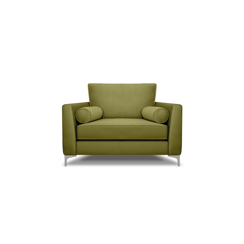 Kyle Upholstered Armchair, Green
