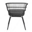 CHAISE, 2PCS avec 2 coussins, gris