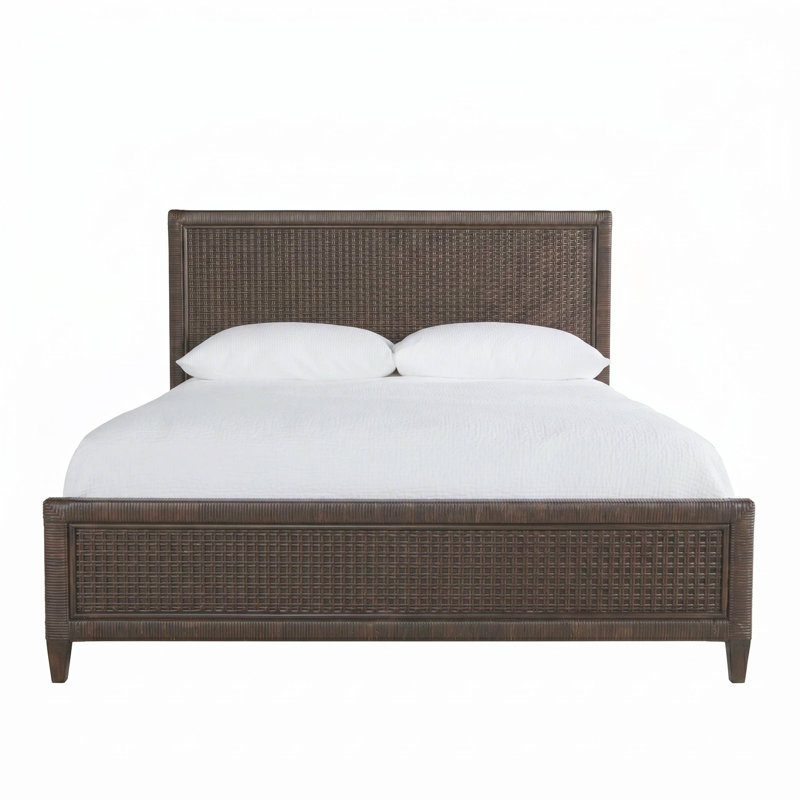 Monterey Woven Bed, Queen, Truffle