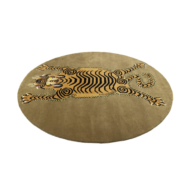 Tapis en laine Nevaehrose, Rond 8 pi