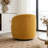 Teddy Fabric Swivel Accent Armchair Barrel Chair-708310007