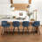 Upholstered Swivel Bar Stools with Metal Frame-93543916