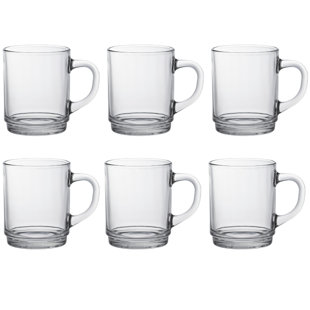 Duralex Clear Versailles Mug 26cl (Set of 6)
