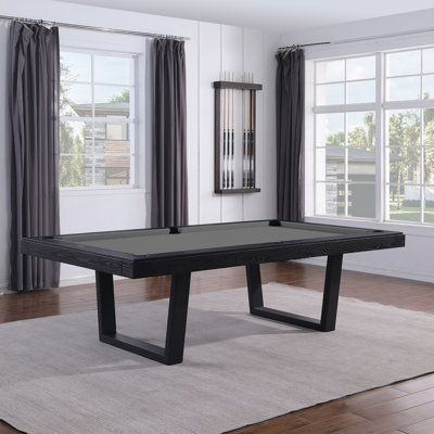 8ft Unity Steel Frame Slate Pool Table with Optional Dining Top