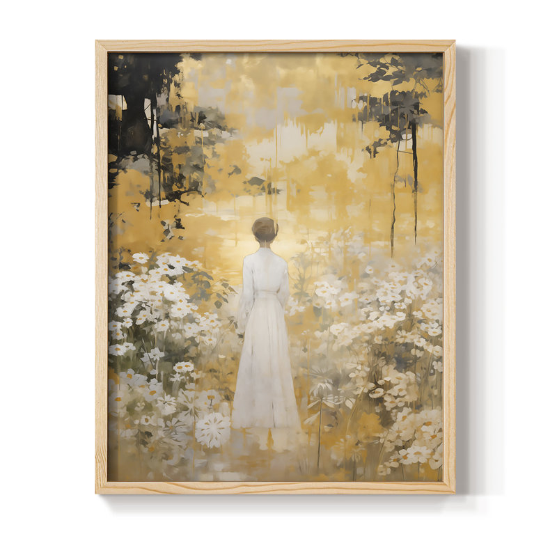Reproduction encadrée WOMEN Series Dxxiii - bois massif