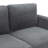 Ranjeeta 101" Wide Modular Sofa with Ottoman-641675809