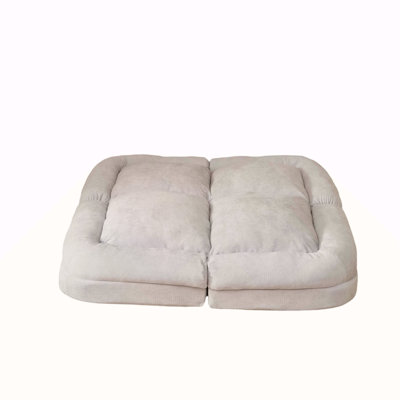 Convertible Fold-Out Single Sofa Bed, Adjustable For Multiple Positions And Versatile Use In Any Living Space.