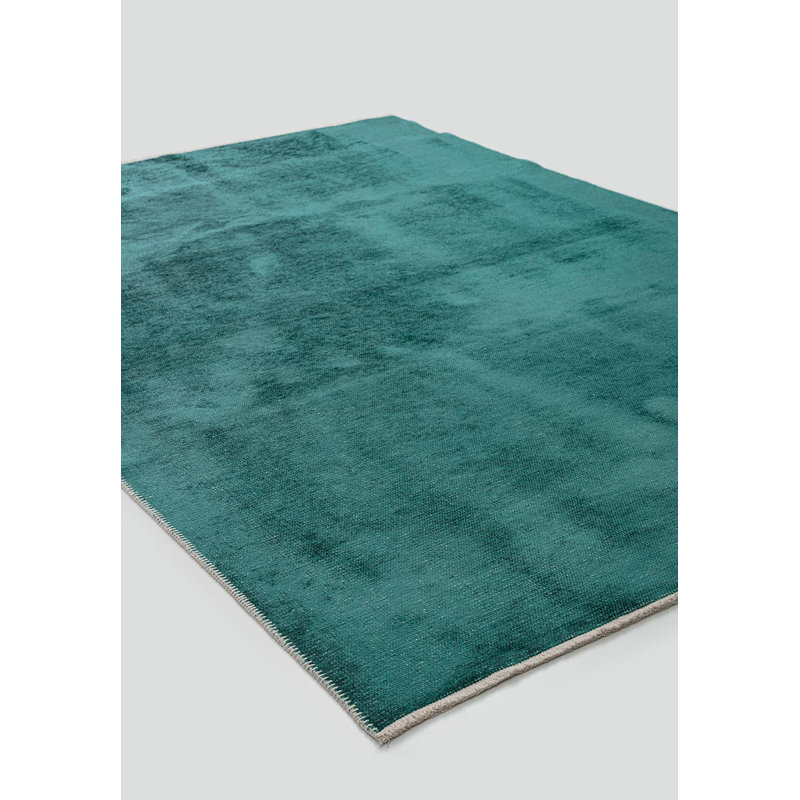 Rapture Area Rug in Green, Rectangle 7'10" x 11'2"