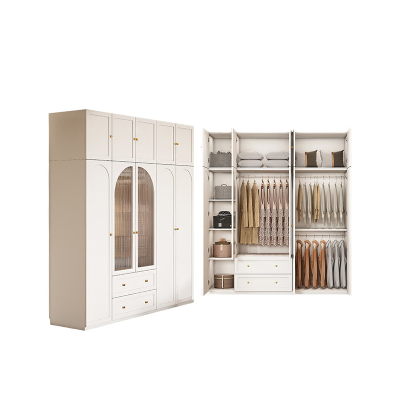 Garde-robe de luxe simple et légère