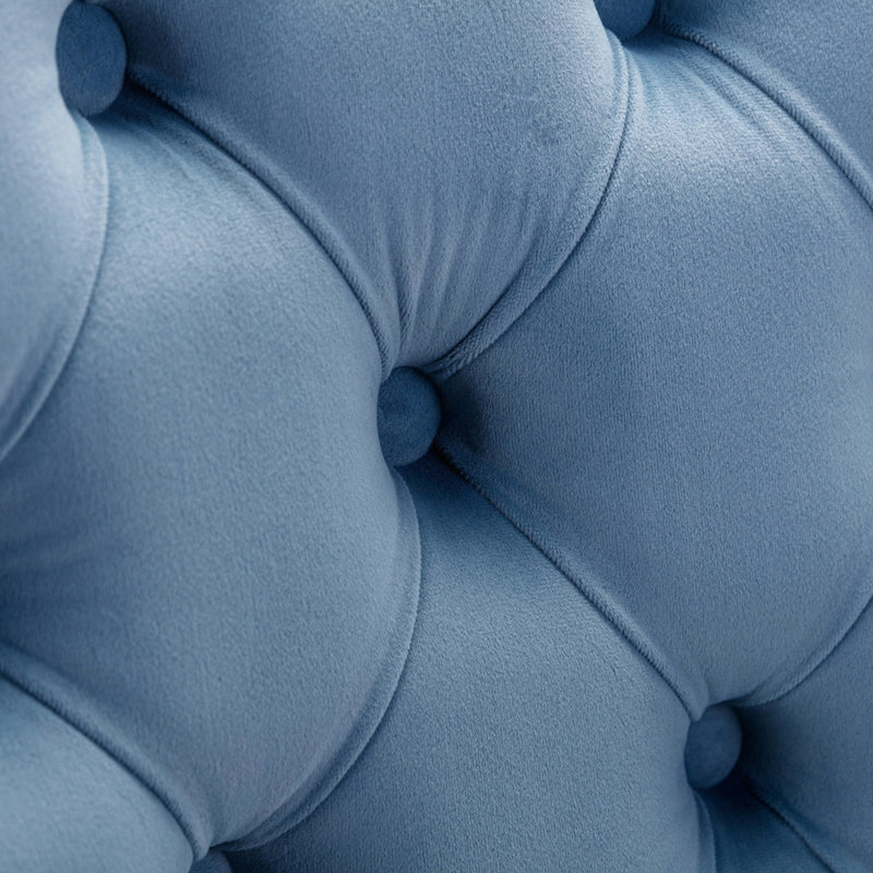 Tabourets de bar à hauteur de comptoir, Bleu clair