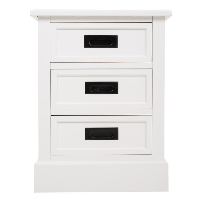 Maye 45cm W Manufactured Wood Bedside Table