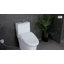Siège de toilette à bidet iliD Smart, siège électrique allongé électrique avec quatre modes de nettoyage, angle et pression réglables, télécommande, couvercle à fermeture lente, installation facile