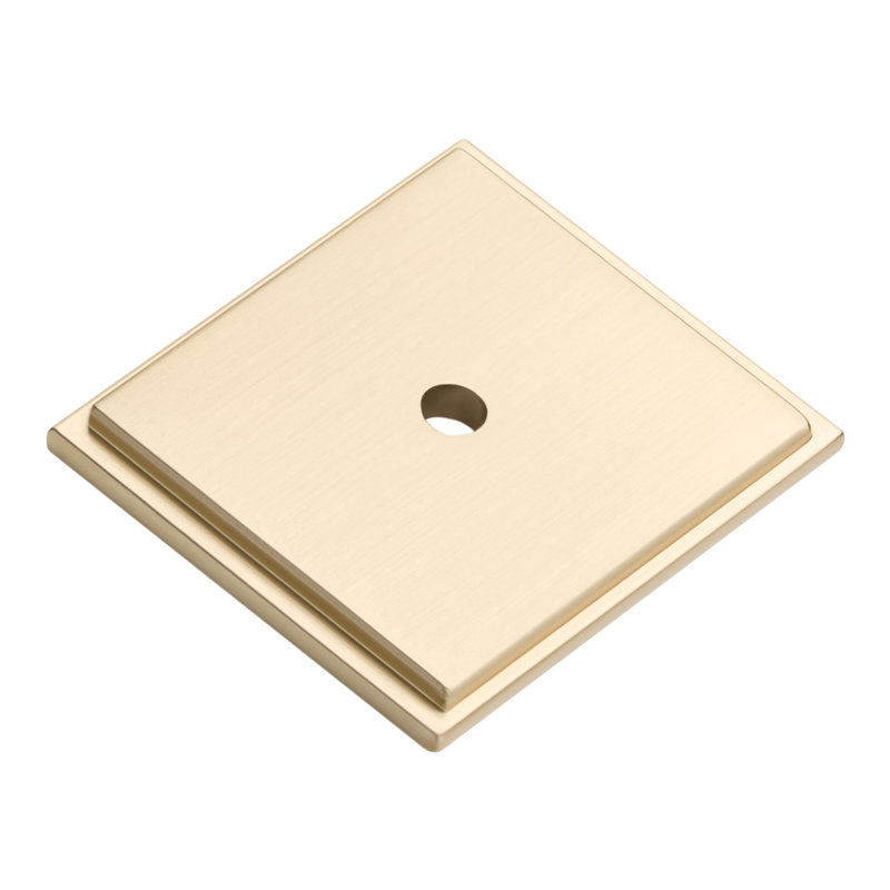 Contre-plaque de meuble rectangulaire Traditional, Champagne doré